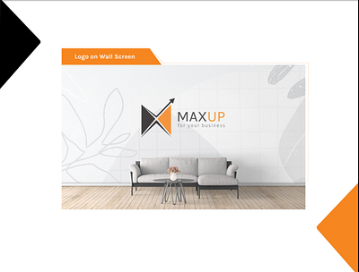 Maxup logo design book layout design brochure design design graphic illustration interior layout design logo magazine layout print design ui