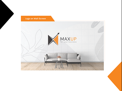 Maxup logo design