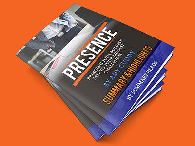 Book Cover Design : PRESENCE. 3d cover design audio book cover design createspace book cover graphic design kindle book