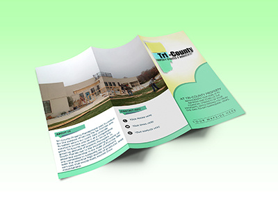 Tri- County Trifold Brochure Design brochure design design flyer free graphic print design tri fold brochure