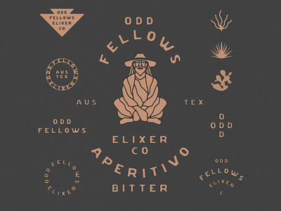 Odd Fellows Elixer Co. Branding