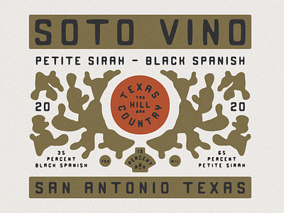 Soto Vino Wine Label Design