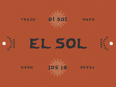 El Sol Typeface branding design font fonts illustration jamescoffman layout lettering lockup logo minimal modern type type design typeface typefaces typogaphy