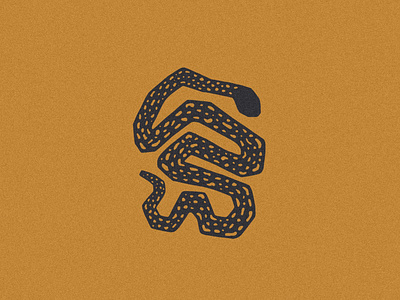 Snake Illustration brand branding design font illustration jamescoffman lockup logo logos snake snakes tattoo tattoos