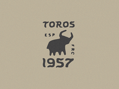 Toros 1957 animal art branding bull design font france illustration jamescoffman lockup logo logos matisse picasso poster posterdesign spain tattoo tattoos toro