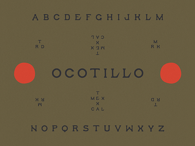Ocotillo Typeface