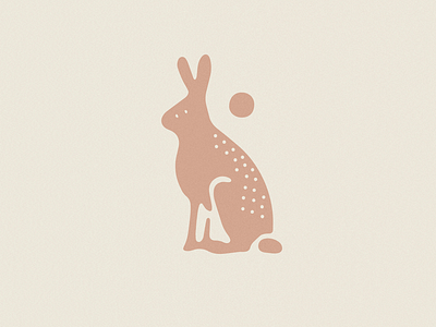 Rabbit Illustration branding design font illustration jamescoffman land landboys lockup logo minimal