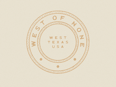 West of None Logo & Branding