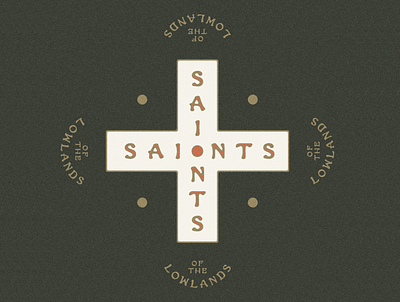 Saints of the Lowlands Logo & Branding branding color block color pallete design font green illustration jamescoffman lock up lockup logo mexican mexico minimal saints texture type typedesign typeface typography