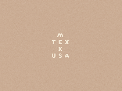 Mexico, Texas, USA Wordmark