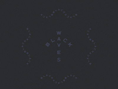 Black Waves Logo & Branding