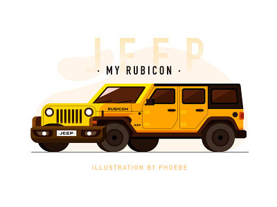 car Jeep adobe illustrator design illustration
