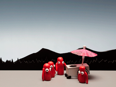 Cotton Candy (GIF) cotton candy gif old work stop motion vrij festival