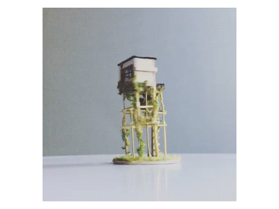turning house handmade house micro matter miniature turning