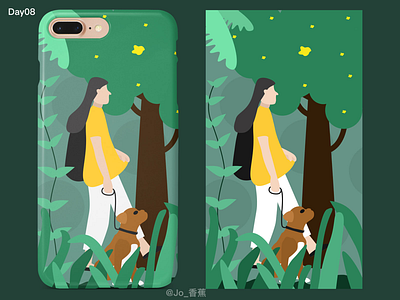 Phone case illustration