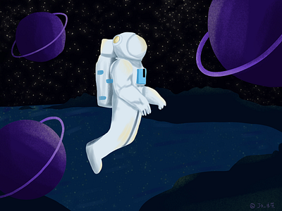 Space Travel illustration