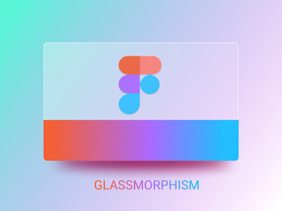 Glassmorphisum branding design figma flatdesign icon illustration minimal ui ux vector