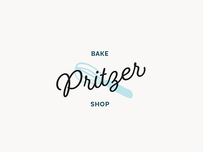 Pritzer Bake Shop Logo bake shop bakery bakery logo baking cooking cooking app dessert food logo pastry pastry shop