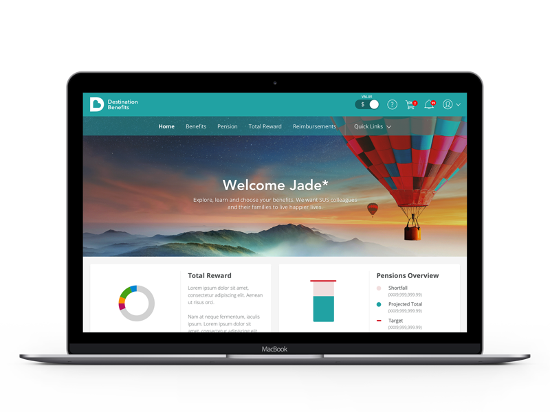 Thomsons Online Benefits by Stu Collett on Dribbble