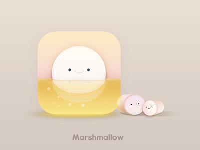 Marshmallow Icon cute film icon marshmallow