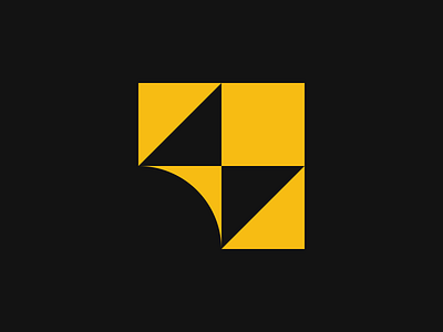 Seven Thunder - Version 2 7 black bolt branding epjm fast geometric geometry indonesia inspiration lightning logo logo design modern seven shape simple surabaya thunder yellow