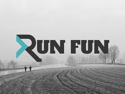Run Fun branding community fun logo marca run running sport