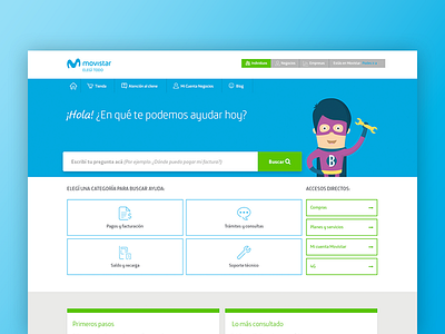 Atención al cliente Movistar categories ecare help movistar search support