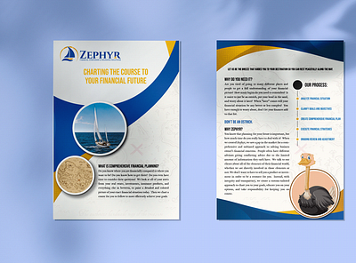 Zephyr Business Flyer book cover branding brochure design flyer icon illustration illustrator logo typography vector