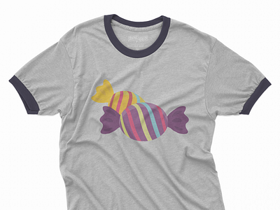 Candy T shirt Design