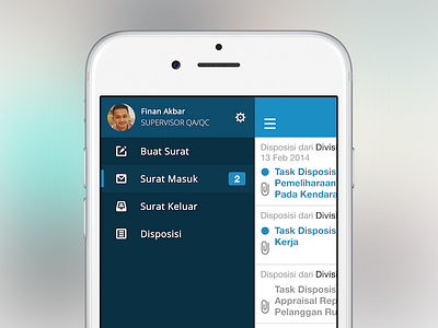 Disposition Email Client — iPhone