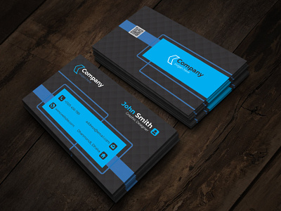 Business Card Design branding busines card card card design design illustrator print vector visiting card