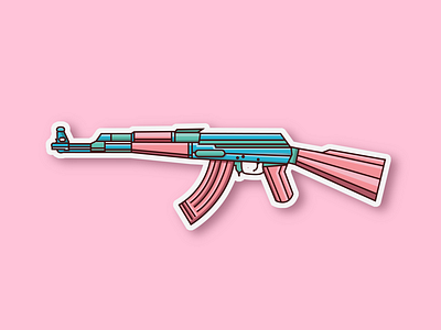 Ak 47 Vector Art, Icons, and Graphics for Free Download