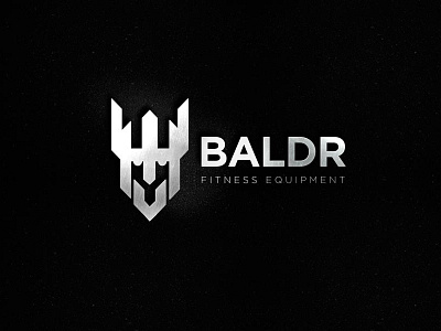 Baldr 2 boat drakkar fitness gods logo logotype mythology nordic viking