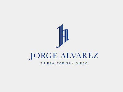Jorge Alvarez Realtor monogram realstate realtor san diego