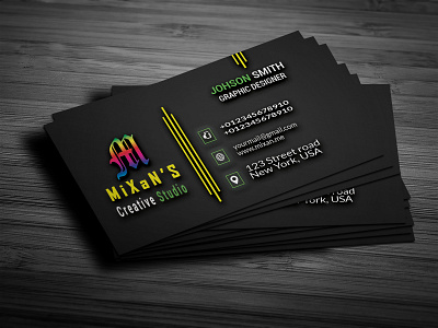 Personal Business Cards animation branding business businesscards design flat graphicdesign icon illustration illustrator logo sketch ui vector web