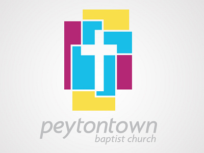 Peytontown Baptist Church Logo branding identity logo design peytontown