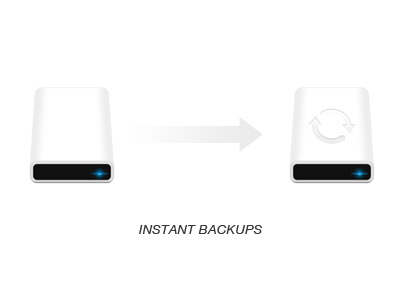 Instant Backups