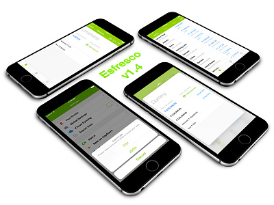 Esfresco 1.4 3d app easy esfresco fast invoicing ios iphone render simple store touch