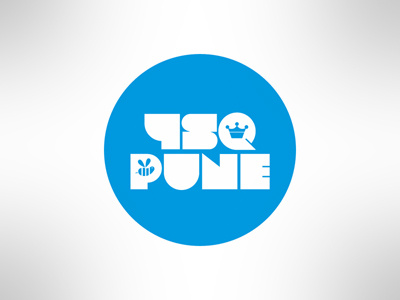 4sq Pune 4sq bee branding crown foursquare india logo mayor pune swarm