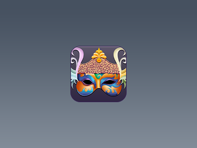 ★ - Updated app appicon carnival carnival mask icon ios iphone iphone4 mask retina