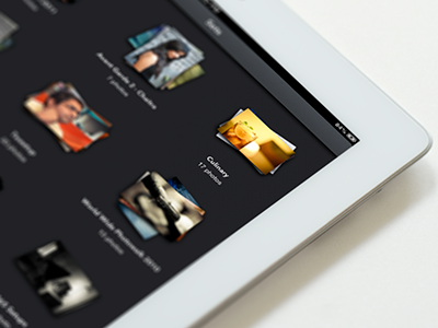 Albums - Rebound albums collections from app ipad photos real sets ui videos