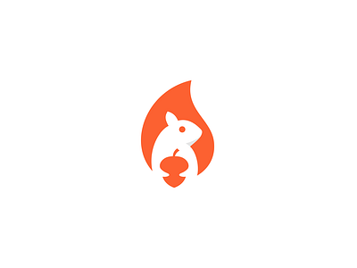 squirrel logo design