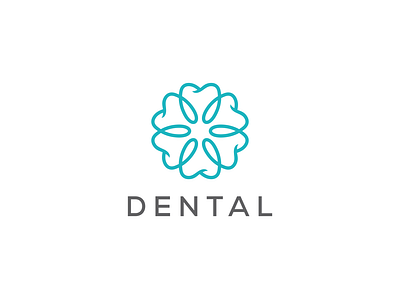 dental logo design branding dental dental care dental clinic dental logo dentist dentist logo dentistry design flat identity illustration illustrator logo minimal teeth tooth vector