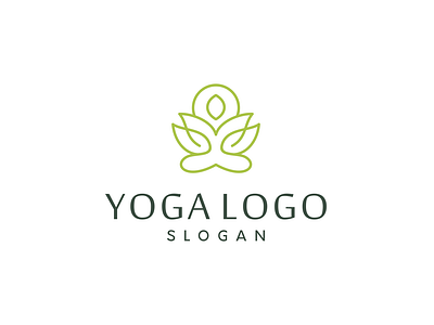 yoga logo design