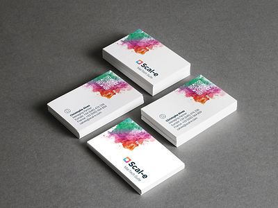 Scal-e Businesscards branding businesscard prints uxdesign