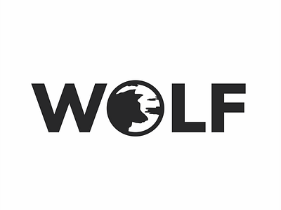 Wolf Logo branding design flat icon identity illustration illustrator logo logo 2d logo alphabet logo design typography ui vector web