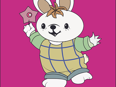rabbit animation icon identity illustration illustrator vector