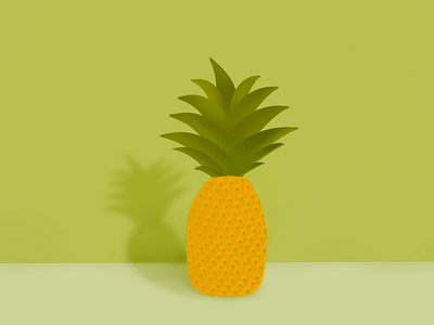 Pineapple illustration pineapple