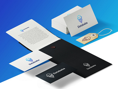 Data baba Branding Design achievement banner design brand branding business card card card design design envelope design flyer design identity card identity design letter head logo design