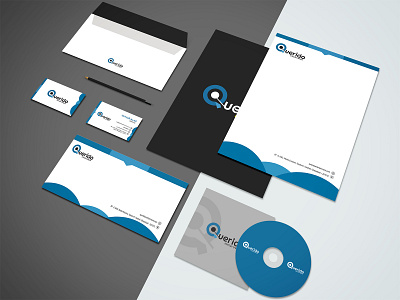 Querido Branding design achievement banner design brand branding business card card card design design envelope design flyer design identity card identity design letter head logo design pen